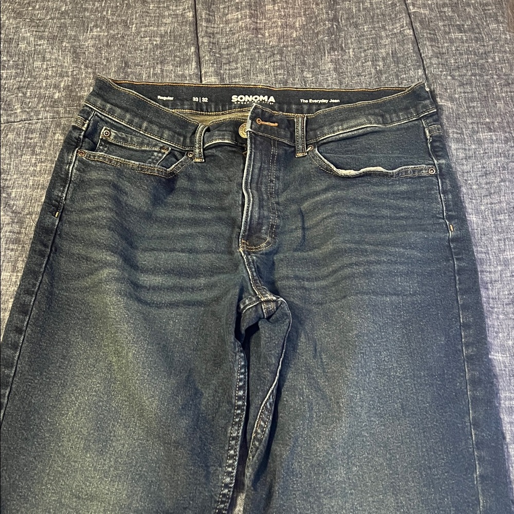 Sonoma Dark Blue Denim Pants